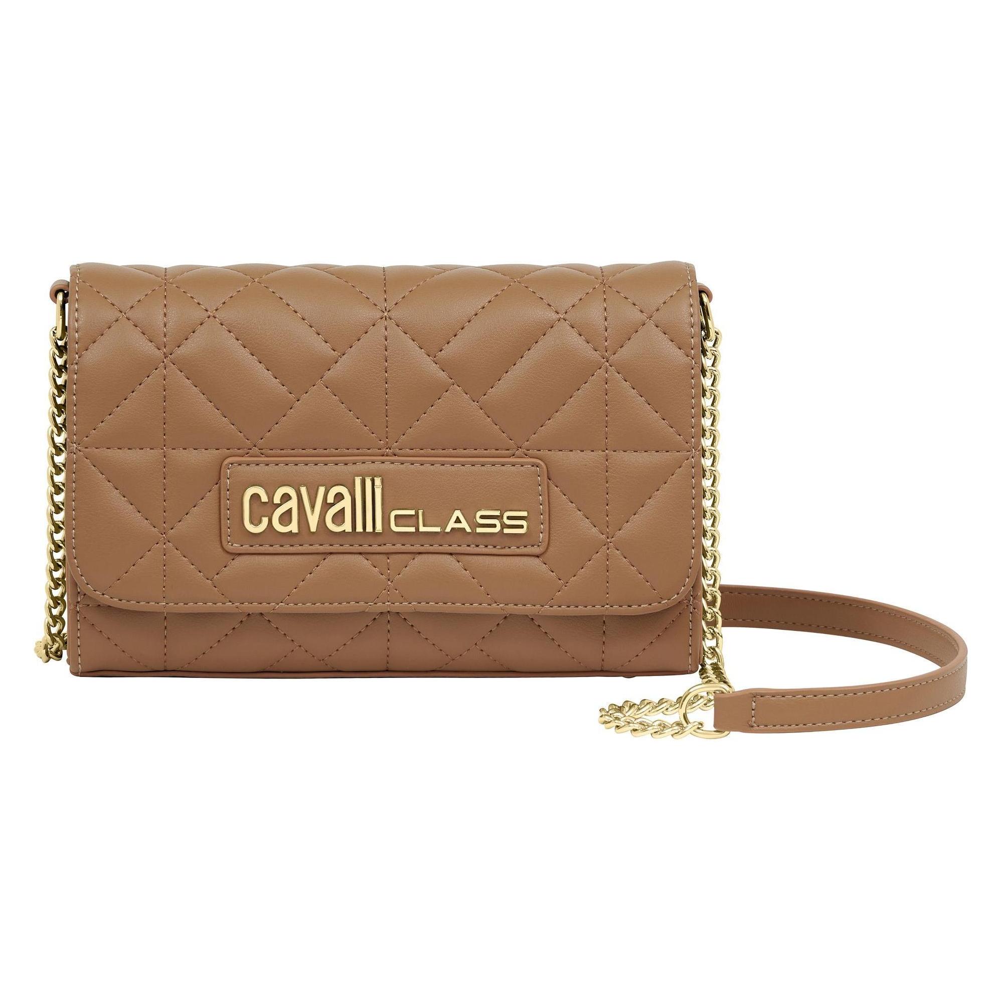 Cavalli Class, Damen, Handtasche, Carlotta Umhängetasche 22 Cm, Braun