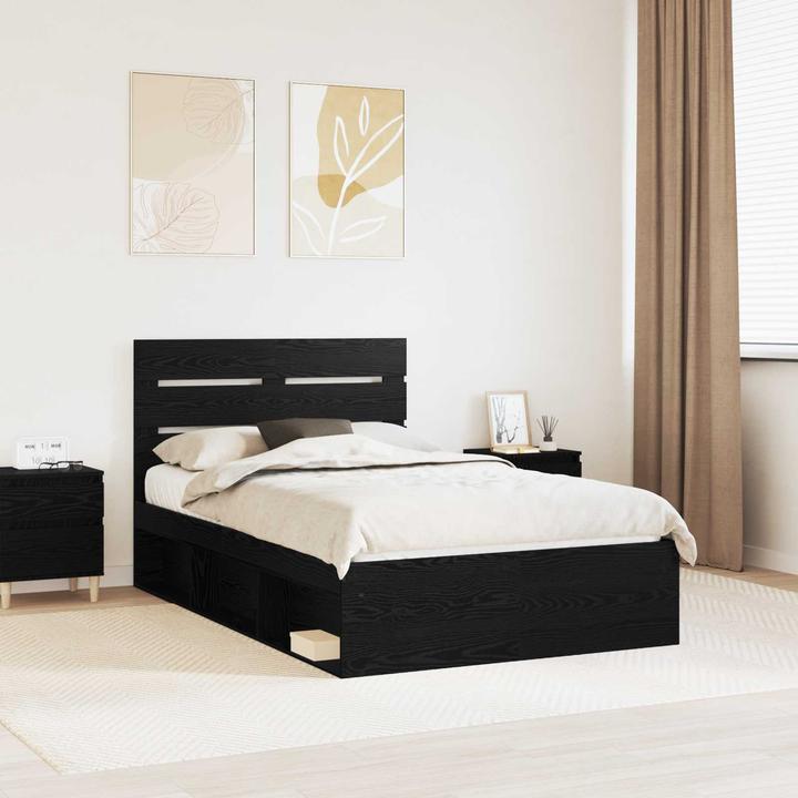 Image du produit vidaXL Moderner Bettrahmen (135 x 190 cm)