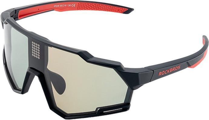 Immagine prodotto Rockbros SP280 Elettrocromico intelligente (Nero Rosso, nero opaco rosso)