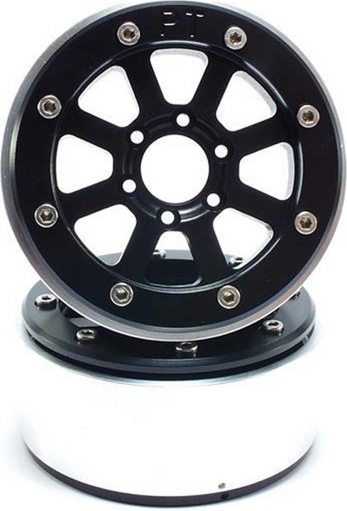 Actual product image Metsafil beadlock wheels hammer black/black 1.9 (2 pcs.) without wheel hub