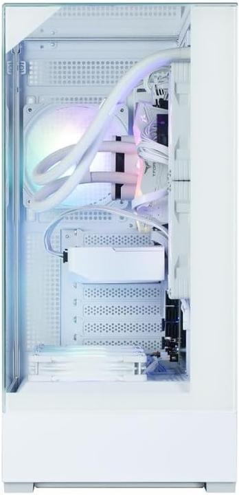 Produktbild Zalman Boitier Moyen Tour ATX P40 Prism RGB avec panneaux vitrés (Blanc) (ATX, mATX, Mini-ITX)