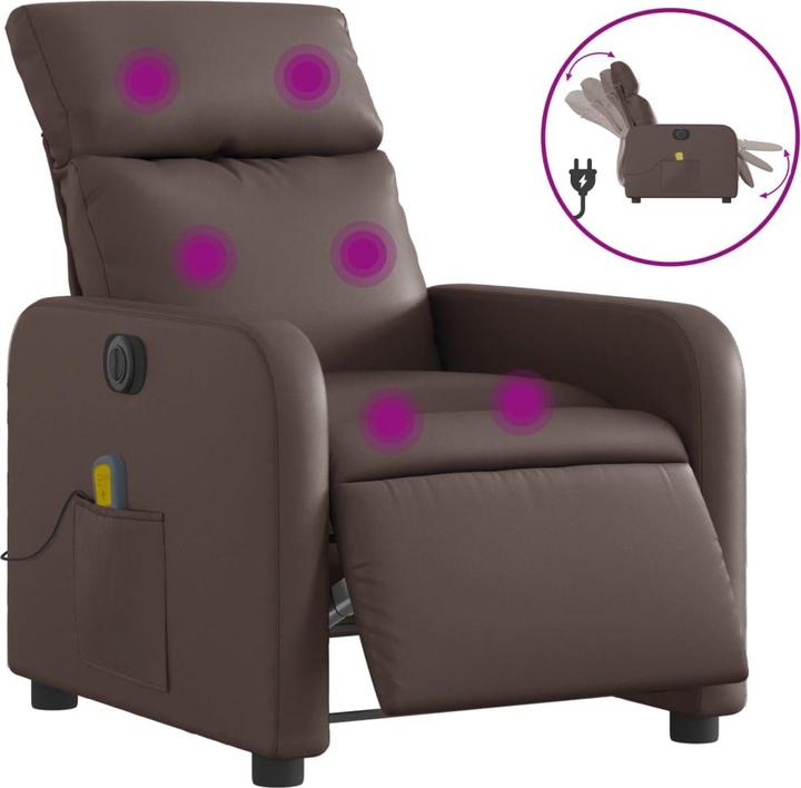 Image du produit vidaXL elektrischer Massagesessel