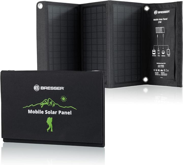 Productafbeelding Bresser Zonnelader (21 W, 1 kg)