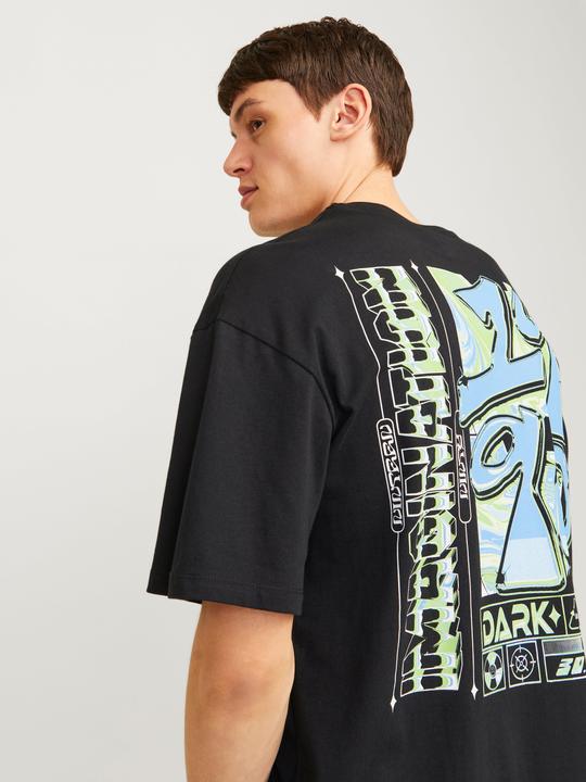 Actual product image Jack & Jones Printed round neck T-shirt T-shirt (XS)
