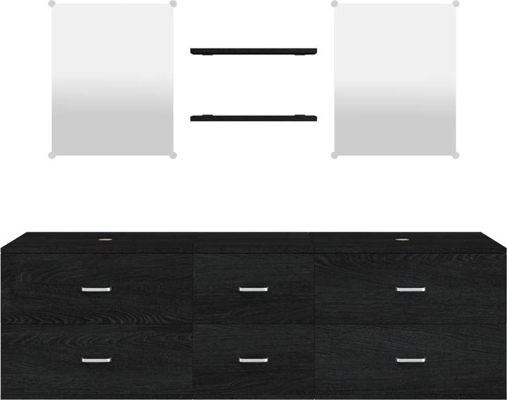 Produktbild vidaXL Badezimmermöbel-Set