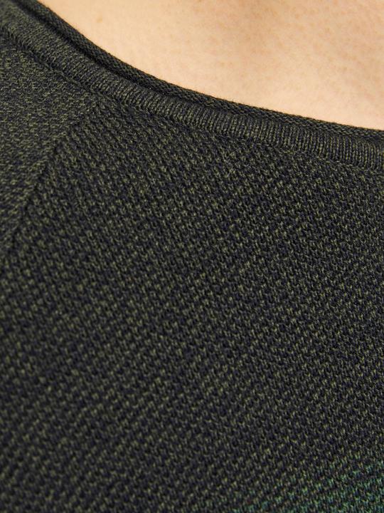 Actual product image Jack & Jones Plain knitted pullover Knitted pullover with round neck (XS)