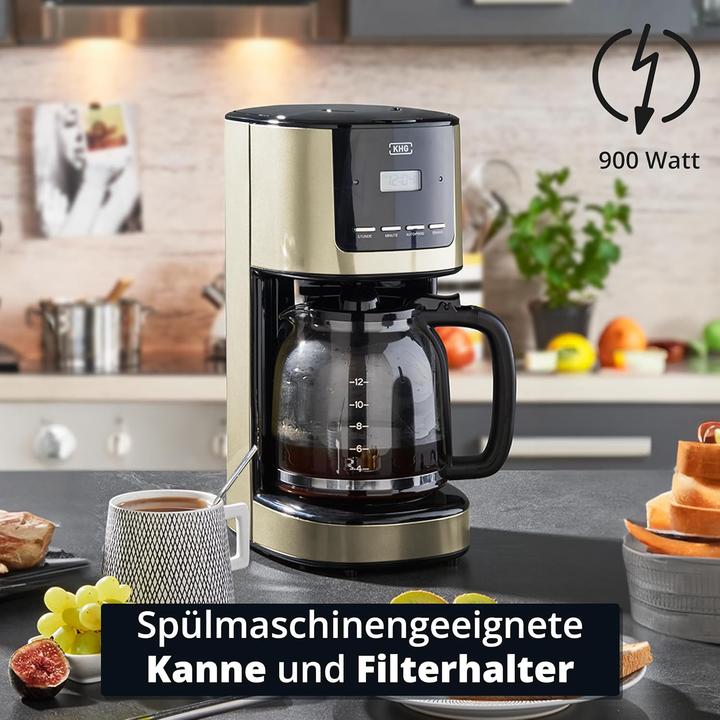 Produktbild KHG Kaffeemaschine KA-184 Creme