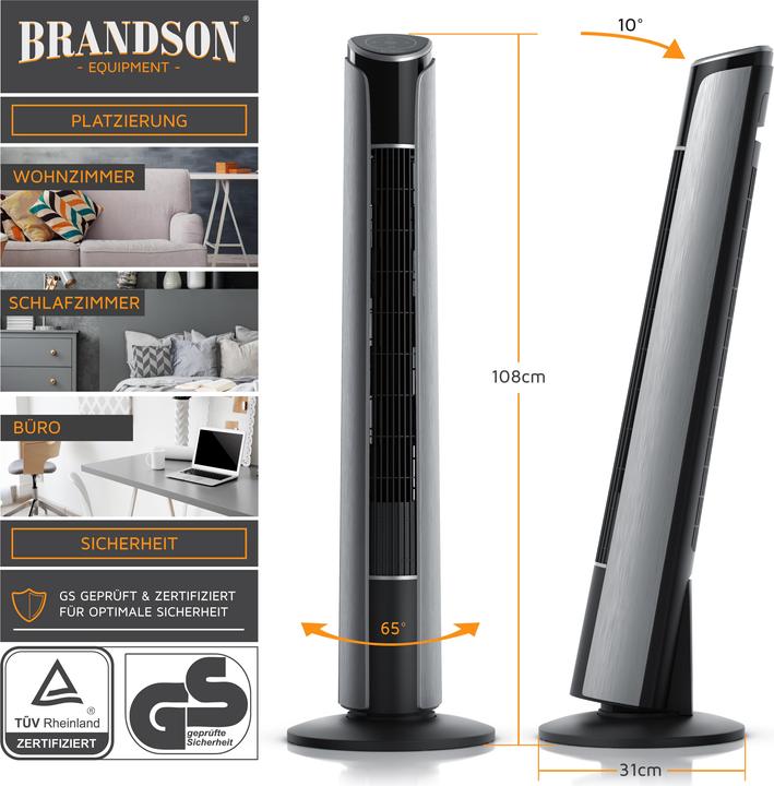 Produktbild Brandson Turmventilator (52 dB)