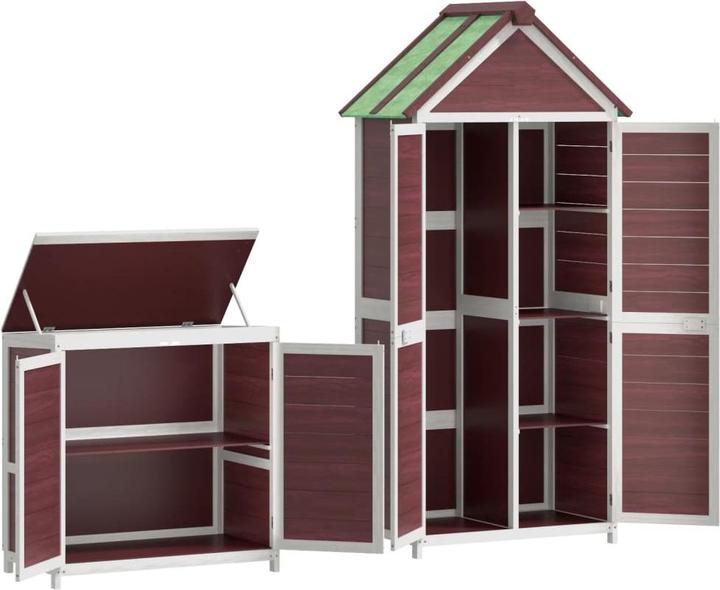 Produktbild vidaXL Geräteschuppen Set