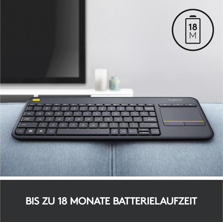 Produktbild Logitech K400 Plus (Eng. Int., Kabellos)