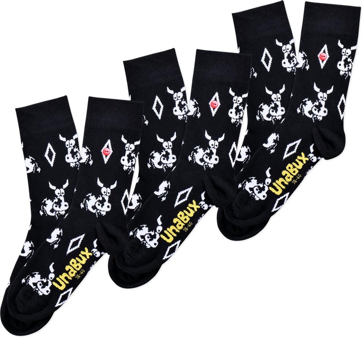 Produktbild Unabux Freizeitsocken GRUMBLE IN THE JUNGLE (3er Pack, 42 - 46)
