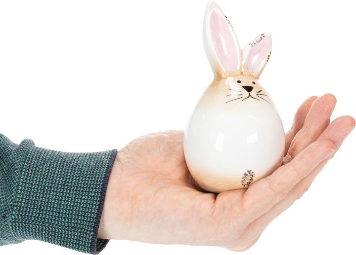 Actual product image Viana Keramik Osterhase Weiss Figur