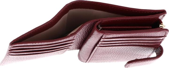Actual product image Coccinelle Metallic Soft Mini Wallet Grained Leather