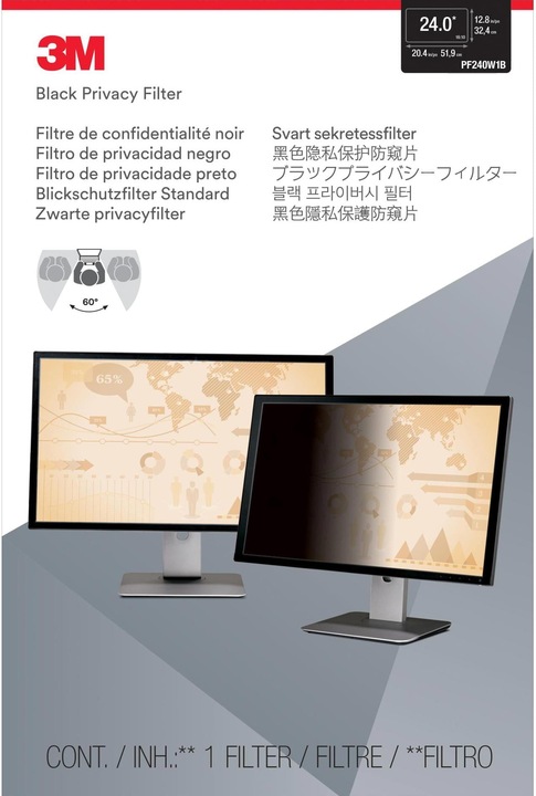 Actual product image 3M Pf240w1b (24", 16 : 10)