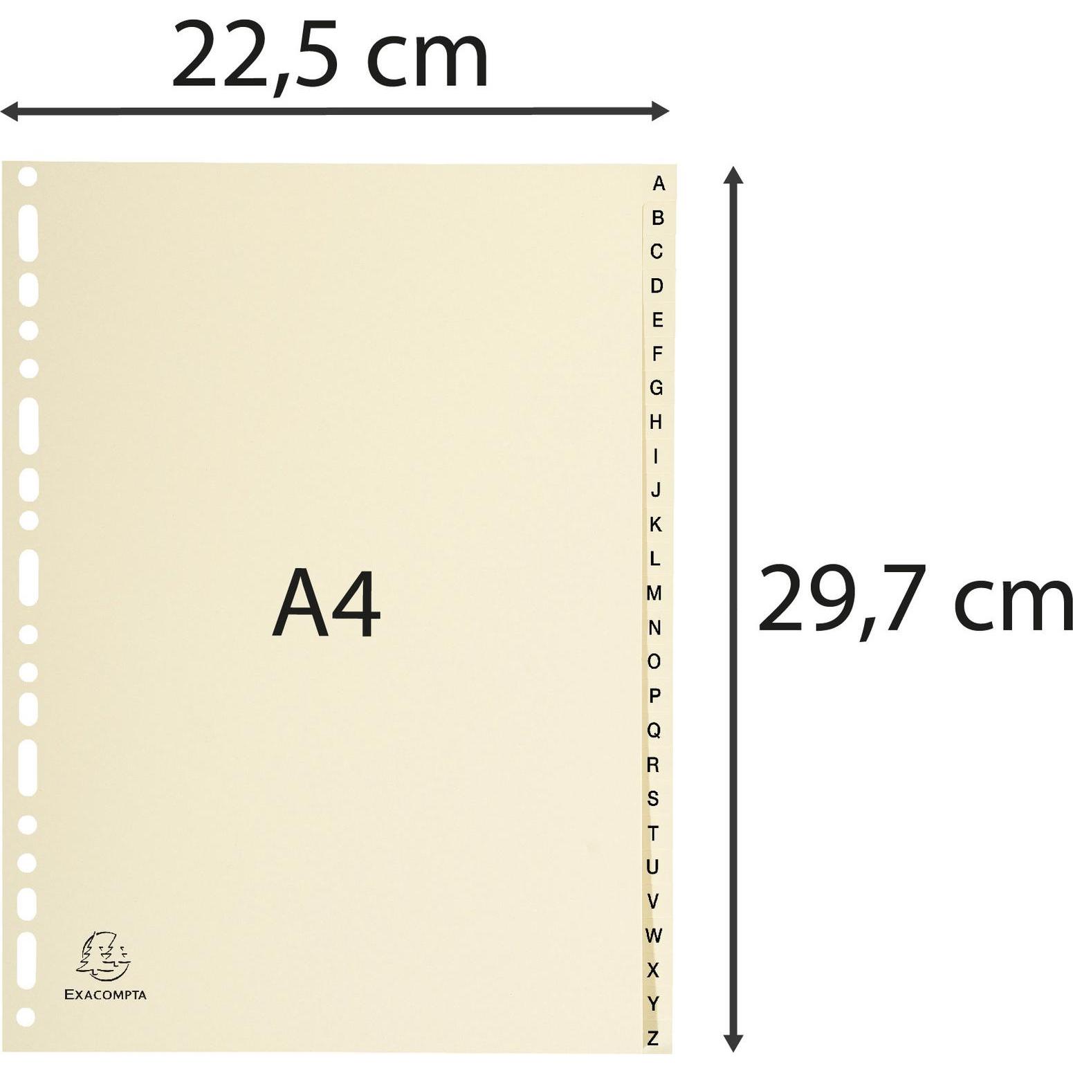 Thumbnail - Exacompta, Ordner Zubehör, Register
