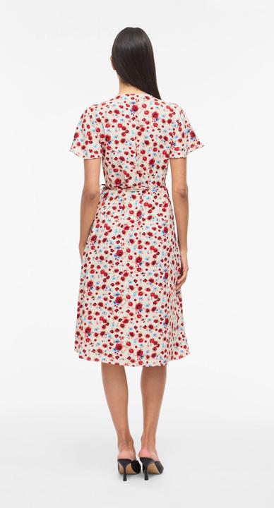 Produktbild Vila VILOVIE Kurzärmeliges Kleid mit V-Ausschnitt (42)