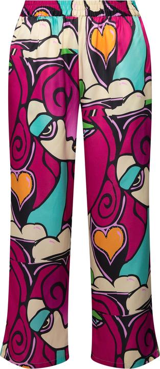 Produktbild Angel of Style Hose, Satin mit Gesichts-Muster, Elastikbund (50)
