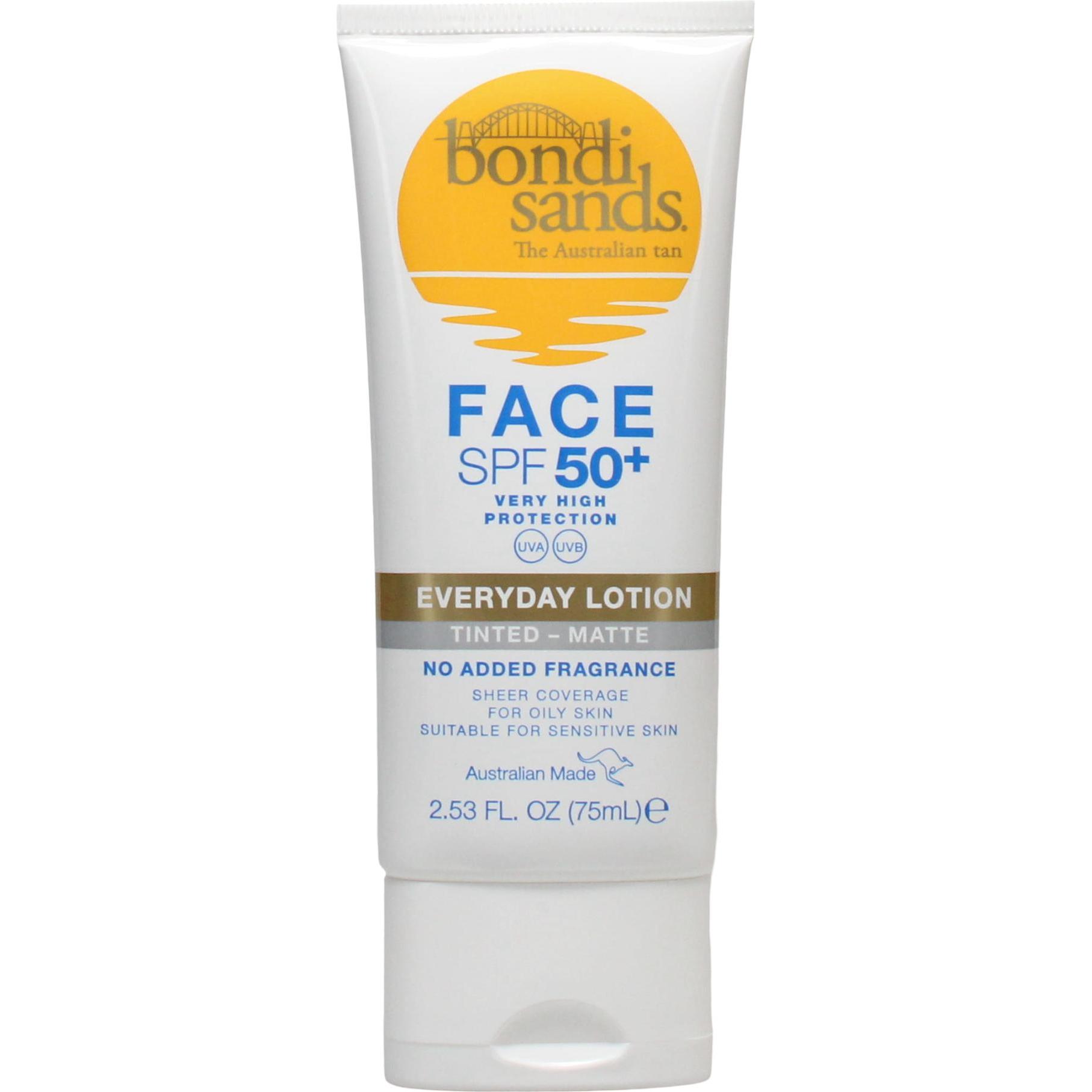 Bondi Sands, Sonnencreme, Everyday Matte Tinted (Sonnencreme Gesicht, SPF 50+, 75 ml)