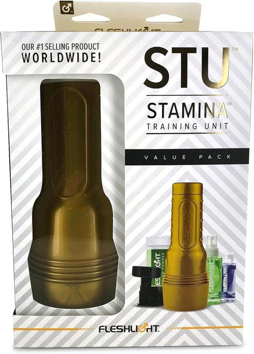 Actual product image Fleshlight Stamina Training Unit STU Masturbator-Set