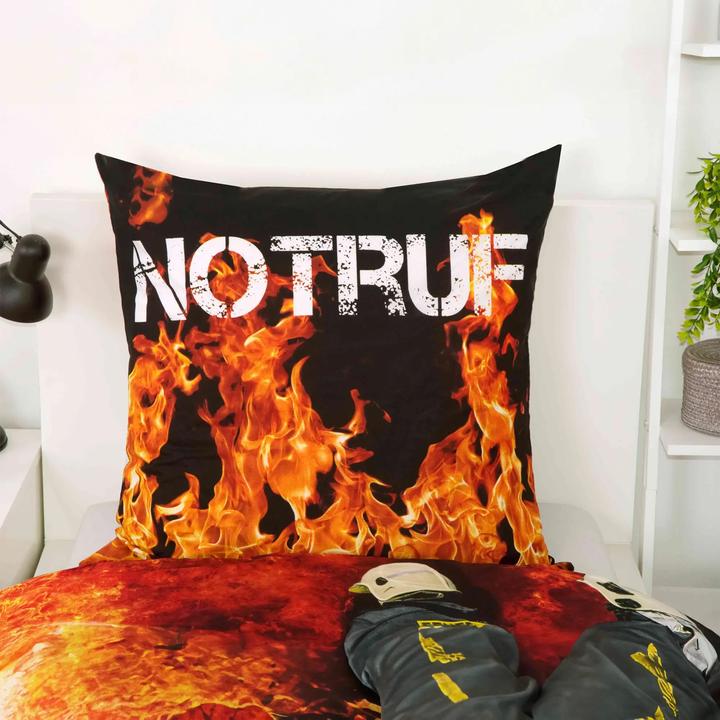 Actual product image Herding Fire brigade bed linen (140 x 200 cm, 70 x 90 cm)