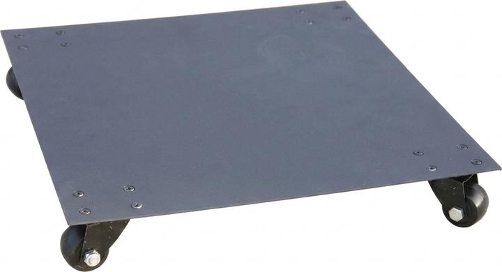 Eastwest-Trading ultrastarkes Mehrzweck-Rollbrett aus Stahl, quadratisch 40x40x7