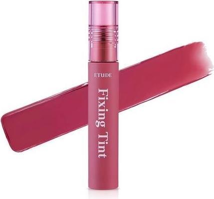Produktbild Etude House House Fixing Tint 11 Rose Blending Long Lasting High Pigmented Liquid Lipstick Waterproof Lightweigh (11 Rose Blending)