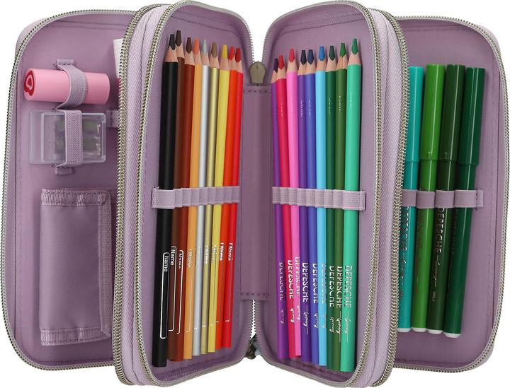 Actual product image Depesche TOPModel 3-Fach Federtasche COWGIRL