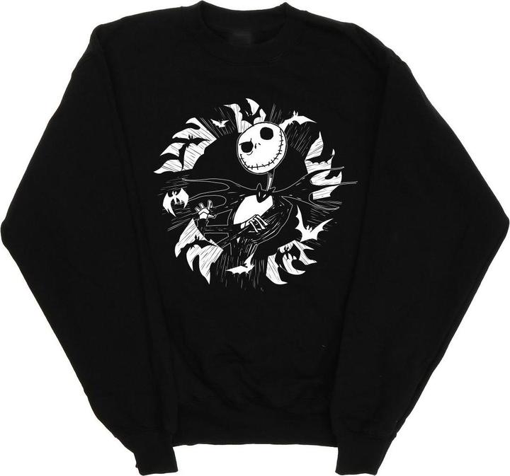 Produktbild Disney Nightmare Before Christmas Jack Bat Circle Sweatshirt (5XL)