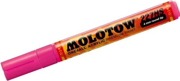 Produktbild Molotow Filzstift One4all 227HS neon pink fluor (neonpink fluorecent, 4 mm, 1 x)