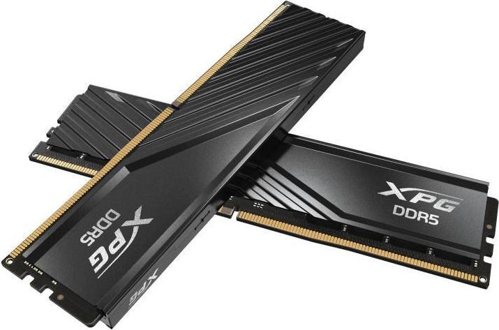 Productafbeelding Adata 16GB (2x8GB) Lancer Blade Black DDR5-6000 CL34 RAM Gaming Arbeitsspeicher (2 x 8GB, 6000 MHz, DDR5 RAM, DIMM 288 pin)
