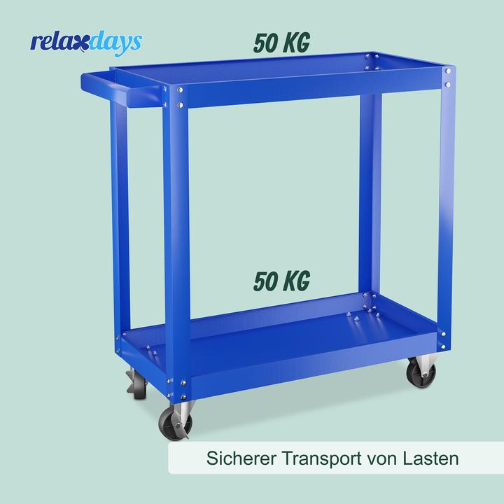 Actual product image Relaxdays Tool Trolley (1 x)