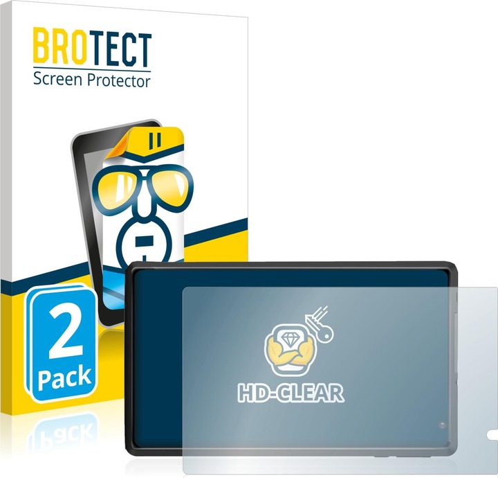Produktbild BROTECT Schutzfolie Displayschutz Klar (2 Stück, L8)