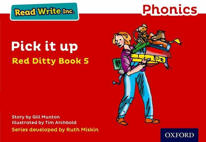 Produktbild Read Write Inc. Phonics: Pick It Up (Red Ditty Book 5) (Englisch, Tim Archbold, Gill Munton, 2023)