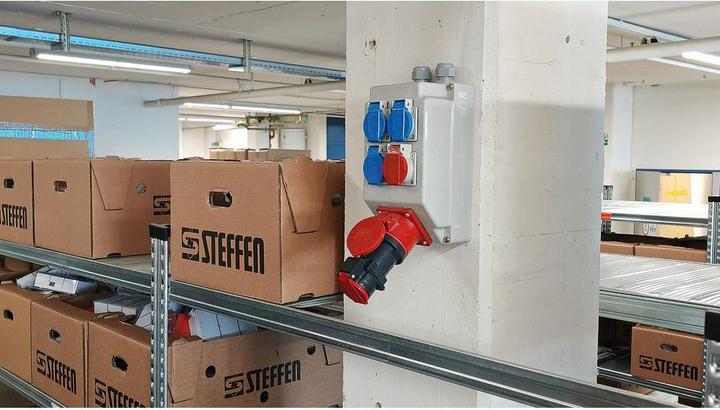 Produktbild Steffen Industrie-Adapter (CEE 16/5)