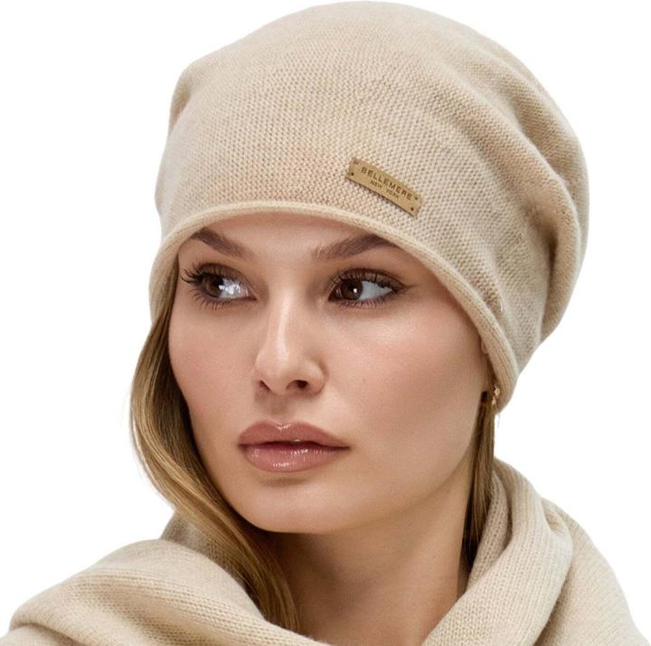 Actual product image Bellemere Hat Double Layer Cashmere Hat (One size)