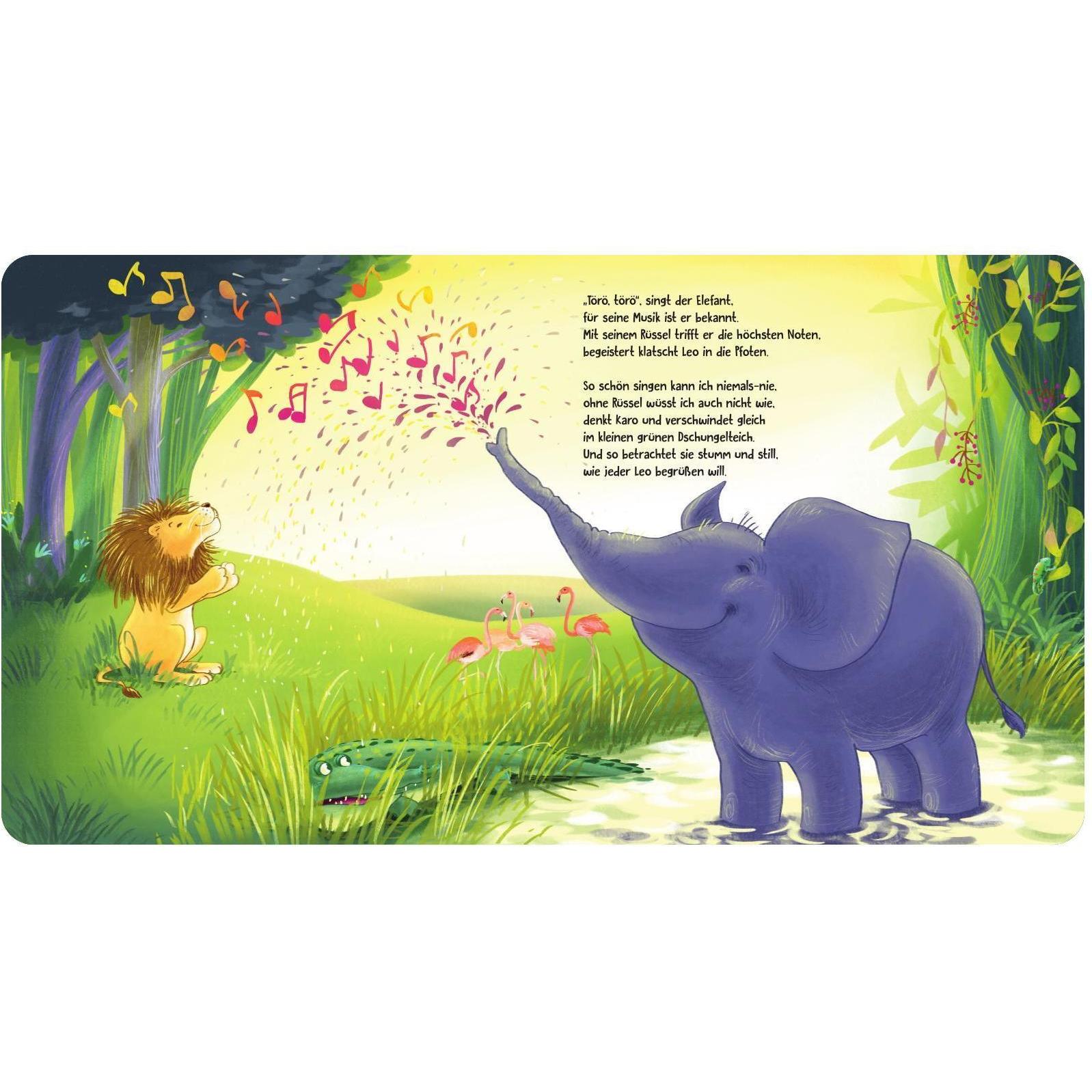 Thumbnail - Various Publishers, Babybücher, Lückel:Löwe Leo sagt Hallo und alle Tie (Deutsch)