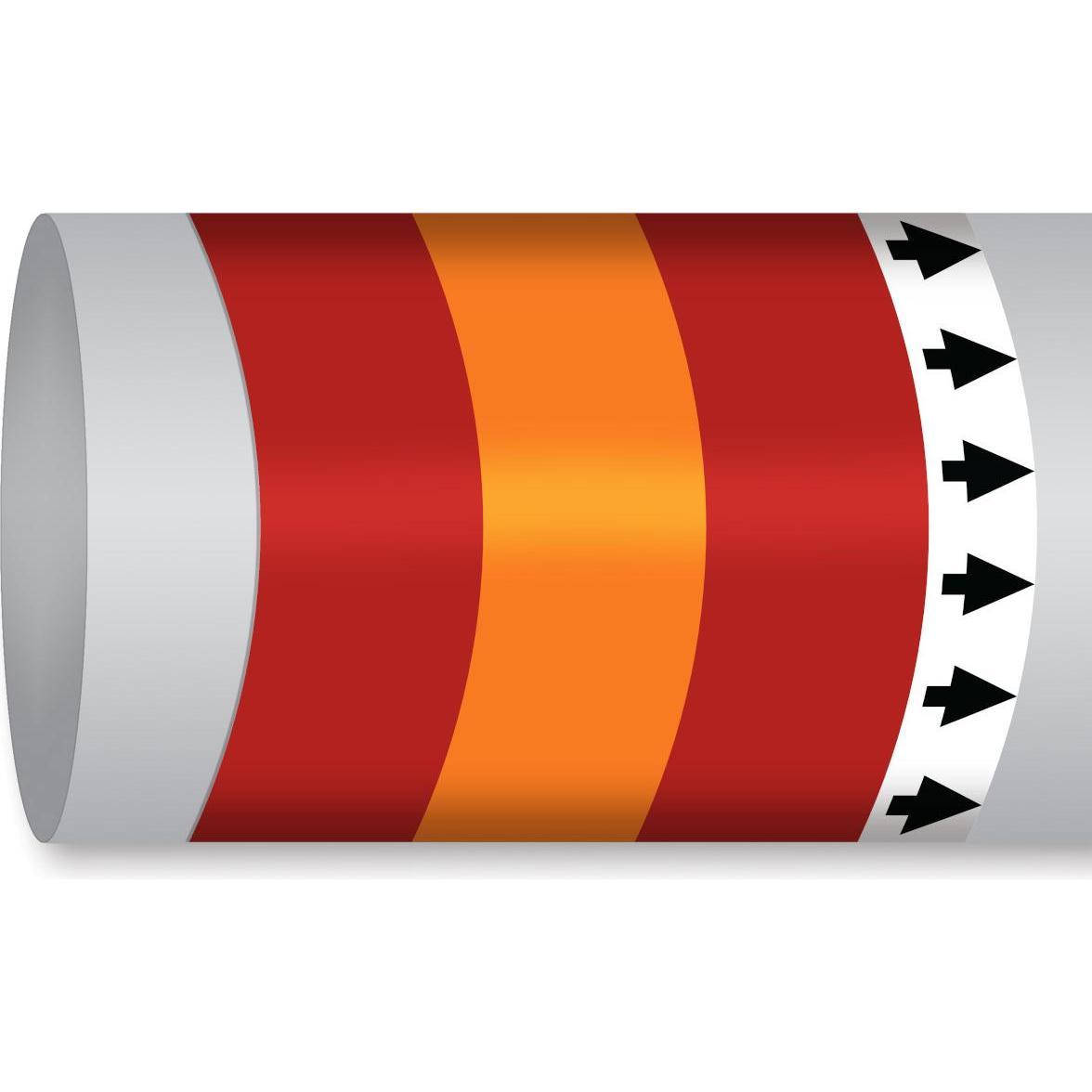 Brady, Segnaletica di sicurezza, B-7541, ISO 14726 IMO Pipe markers - Sprinkler water (acqua per la lotta antincendio in sistemi