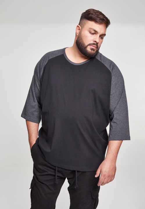 Produktbild Urban Classics Contrast 3/4 Sleeve Raglan Tee (4XL)