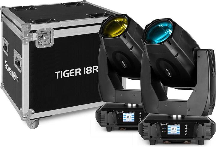 Produktbild BeamZ Moving Head Tiger 18R Set