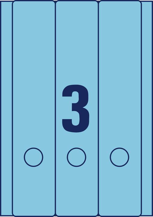 Actual product image Avery Folder labels