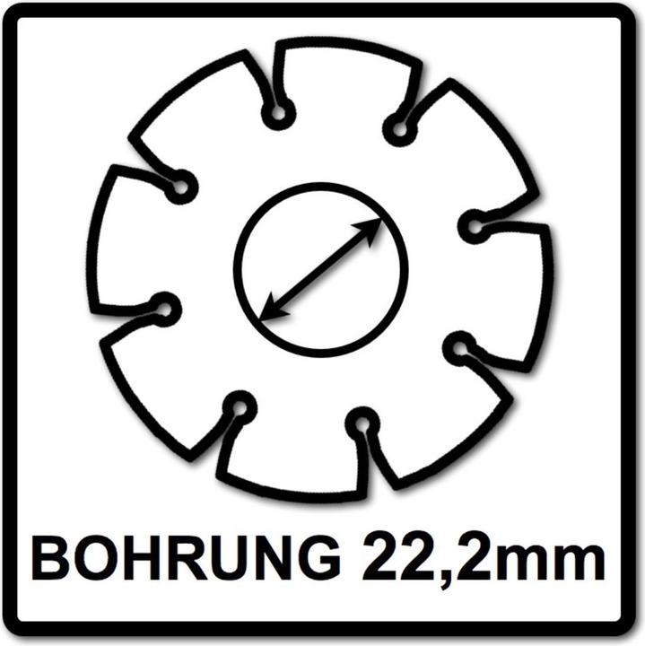 Immagine prodotto Bosch Professional Zubehör Disco da taglio diamantato PRO Multi Material, 125 x 22,23 mm