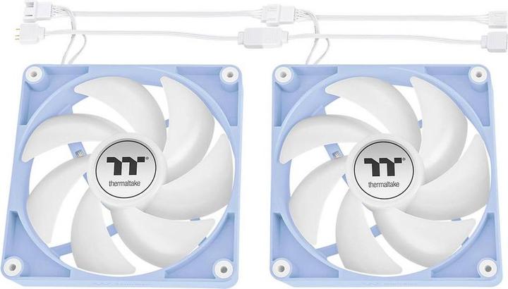 Produktbild Thermaltake CT140 ARGB Sync Hydrangea Blue 2 Pack Housing (140 mm, 2x)