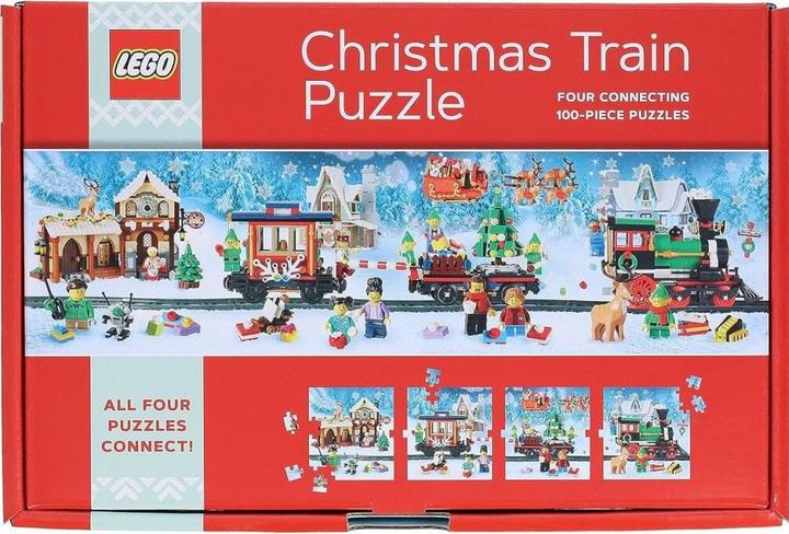 Produktbild Abrams & Chronicle LEGO Christmas Train Puzzle (100 Teile)