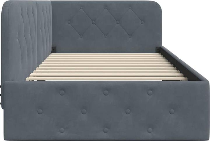 Image du produit vidaXL Eckbettgestell (90 x 190 cm)