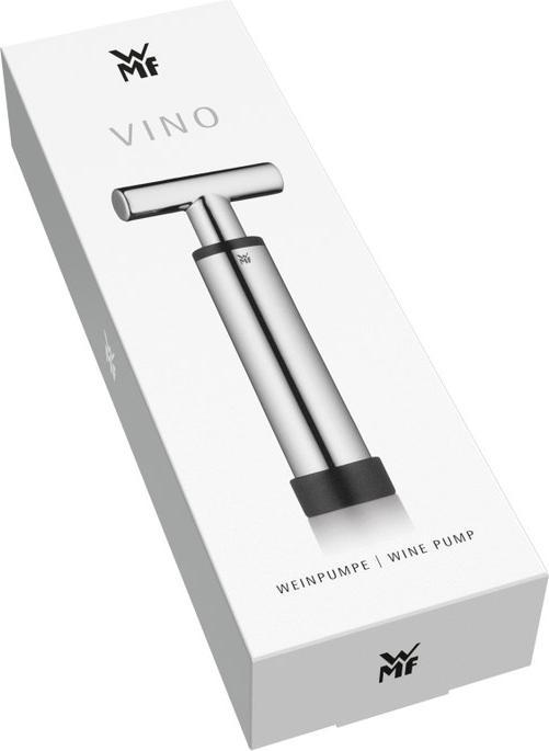 Produktbild WMF Weinpumpe mit 2 Verschlüssen Wine Saver Vakuumpumpe für Wein 15,8cm Vino (Weinpumpe)