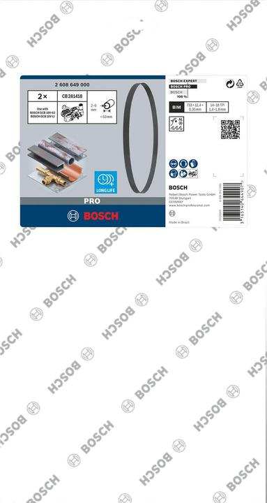 Productafbeelding Bosch Professional Zubehör Lintzaagbladen
