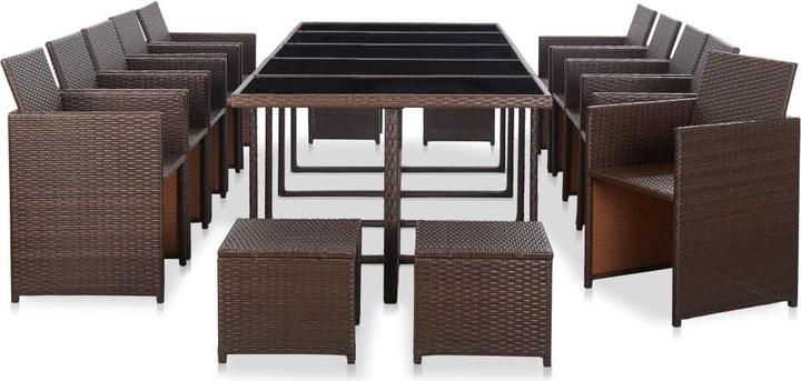 Produktbild vidaXL Garten Essgruppe