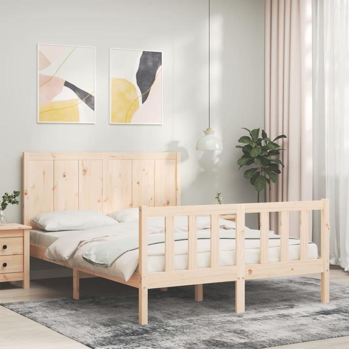 Actual product image vidaXL Bettrahmen (140 x 200 cm)