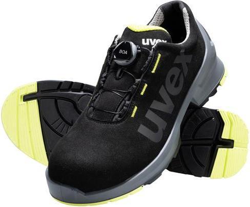 Actual product image Uvex Safety 1 Low shoes S2 65667 black, yellow width 10 size 42 (S2, 42)