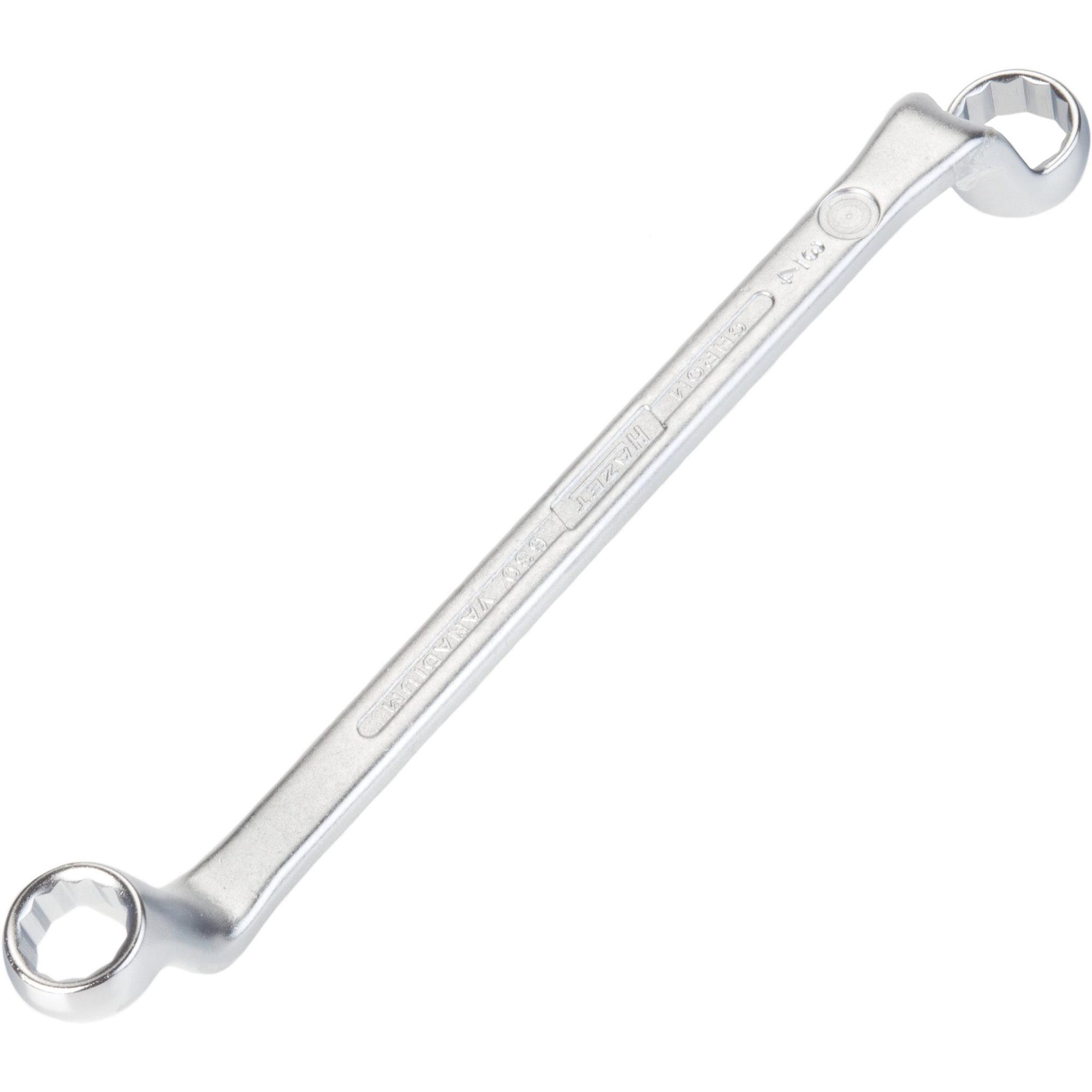 HAZET, Schraubenschlüssel, Doppel-Ringschlüssel 630A-5/8X3/4 ∙ Aussen Doppel-Sechskant Profil ∙ 5⁄8 x 3⁄4 ″